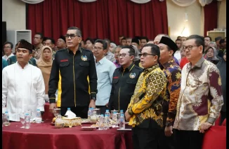 Bupati Eka Putra Silaturahmi dengan Perantau IKLB Pekanbaru