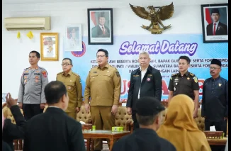 Wabup Ahmad Fadly Hadiri Pengukuhan 12 DPC AWI