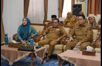 Bupati Eka Putra Rakor Bersama Mendagri dan Menkes