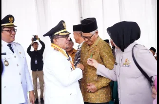 Bupati dan Wabup Tanah Datar Silaturahmi Bersama Veteran