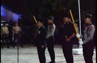 Bupati Tanah Datar Ikuti Apel Kehormatan dan Renungan Suci di TMP Batusangkar