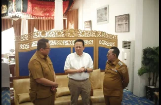 Wabup Ahmad Fadly Terima Kunjungan Senator DPD Irman Gusman