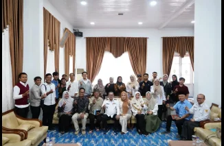 Bupati Eka Putra Audiensi Bersama Komunitas Lentera Terkait Ekonomi Kreatif
