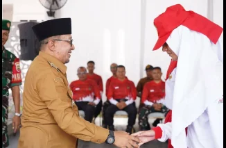 Bupati Eka Putra Buka Pemusatan Pelatihan Calon Paskibraka