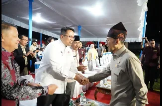 Wabup Ahmad Fadly Hadiri Pitunang Ethno Groove Festival Musik Tradisi