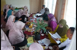 Gerakan Ketahanan Pangan, KWT Sakinah Dinilai Tim Provinsi