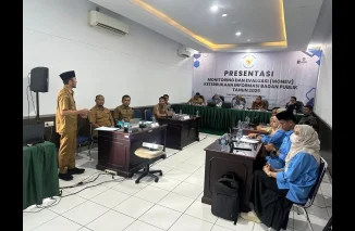 Masuk 10 Besar Monev Keterbukaan Informasi Publik, Wawako Allex Sampaikan Presentasi di KI Sumbar