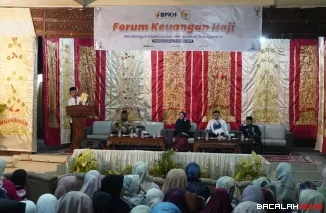 Wakil Wali Kota, Allex Saputra hadiri kegiatan Forum Keuangan Haji digelar di Gedung M. Sjafei, Jumat (17/10/2025). (Foto Kominfo)