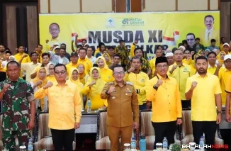 Bupati Eka Putra menghadiri Musda XI Partai Golkar Tanah Datar