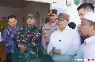 Wali Kota Hendri Arnis bersama instansi terkait memantau pelaksanaan program MBG. (Foto istimewa)