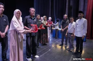 Wali Kota Allex Saputra hadiri penutupan Minang Film Festival ke-9 di Gedung Pertunjukan Hoerijah Adam, Kampus ISI Padangpanjang, Jumat (17/10/2025). (Foto Kominfo)