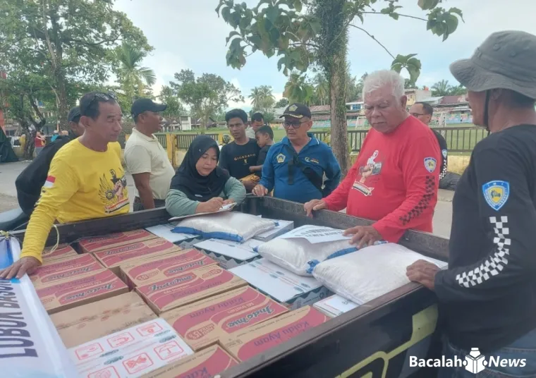 LA Community Agam kembali salurkan bantuan bagi warga terdampak bencana di Kabupaten Agam. Foto Anizur
