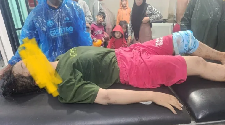 Korban Galodo Nagari Selareh Aia Kecamatan Palembayan, Kabupaten Agam berada di puskesmas koto alam. Dok