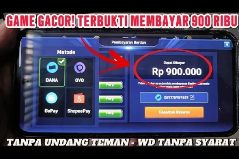 Ilustrasi aplikasi penghasil Uang 2025. (Foto: @peluangcuanid)