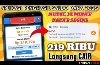 Ilustrasi aplikasi penghasil Uang 2025. (Foto: @peluangcuanid)