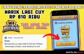 Ilustrasi aplikasi penghasil saldo DANA Gratis 2025. (Foto: @peluangcuanid)