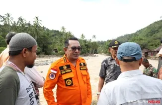 Bupati meninjau korban bencana alam di Nagari Sumpur Kecamatan Batipuh Selatan.