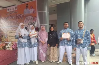 Tim Got Talent SMAN 1 Padang Panjang sukses menyabet juara 2 dalam Lomba Pangan Got Talent yang digelar Dinas Pangan Sumbar, Rabu (5/11/2025). (Foto Kominfo)