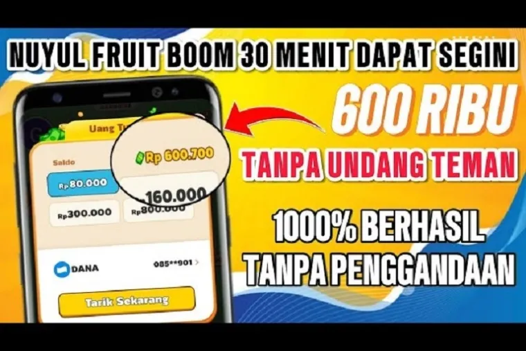 Ilustrasi aplikasi penghasil Uang 2025. (Foto: @peluangcuanid)