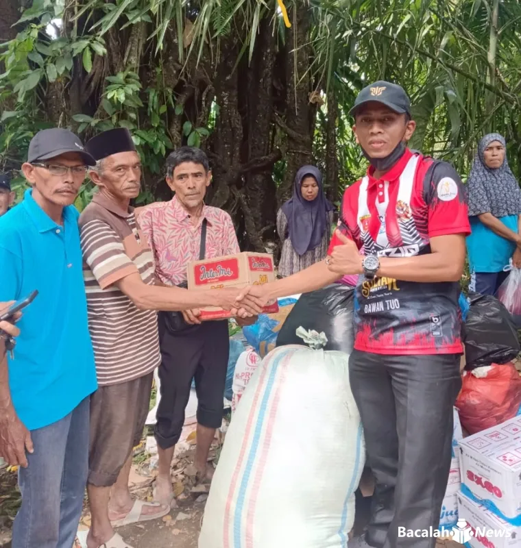 RK 04 Koto Batu Salurkan Bantuan untuk Warga Terdampak Bencana Hidrometeorologi di Palembayan