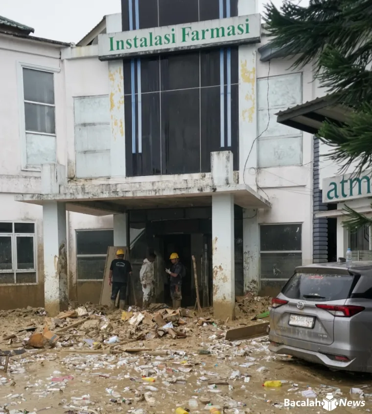 Farmasi dan Unit Cuci Darah RSUD Muda Sedia Aceh Tamiang Dipersiapkan Kembali Pasca Banjir