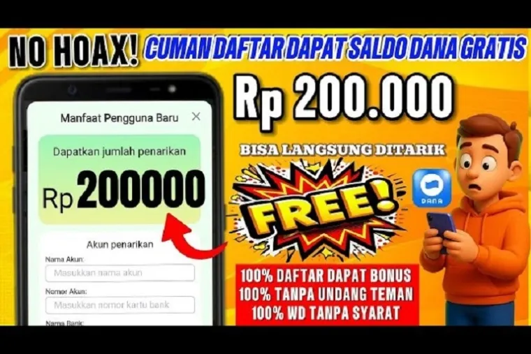 Ilustrasi aplikasi penghasil Uang 2025. (Foto: @peluangcuanid)