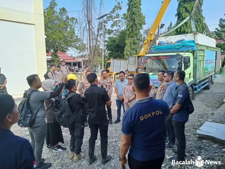 RSUD Lubuk Basung Terima Cold Storage dari Polda Riau untuk Penanganan Jenazah Korban Bencana