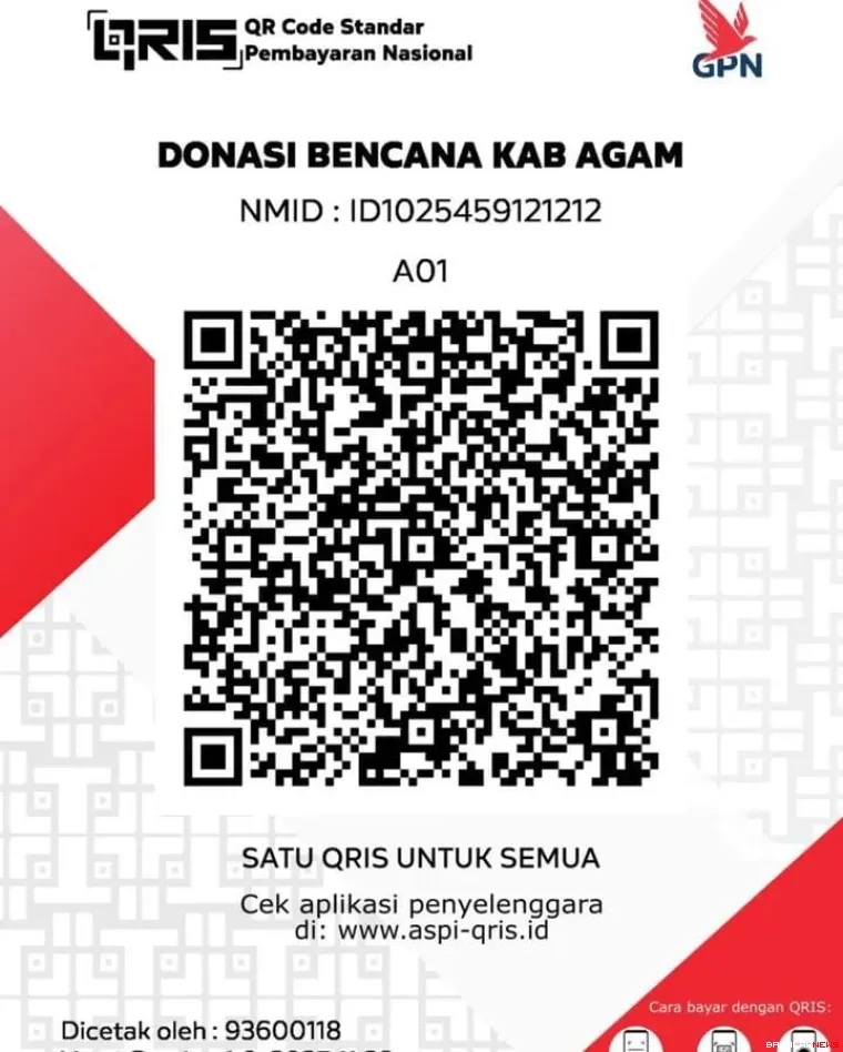 Donasi bencana. Dok