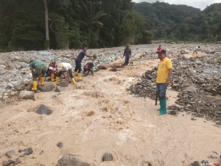 Banjir Susulan. Foto Anizur