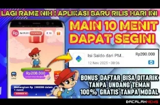 Ilustrasi aplikasi penghasil Uang 2025. (Foto: @peluangcuanid)