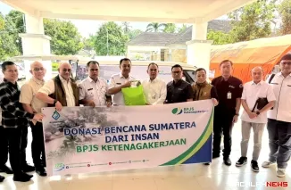 BPJS Ketenagakerjaan Salurkan Bantuan Bencana dan Santunan JKM Rp1 Miliar di Agam