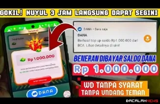 Ilustrasi aplikasi penghasil Uang 2025. (Foto: @peluangcuanid)