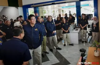 Menkeu Purbaya Yudhi Sadewa ketika mengunjungi KPPN Jakarta I dan II. Dok