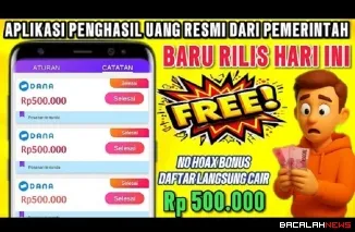 Ilustrasi aplikasi penghasil Uang 2025. (Foto: @peluangcuanid)