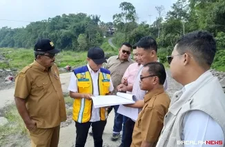 Dinas PUPR bersama dengan BWS V Padang sudah melakukan survey ke titik lokasi pembangunan Sabodam.