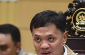 Ketua Komisi III, Habiburokhman dalam Rapat Panitia Kerja (Panja) Reformasi Kepolisian RI, Kejaksaan RI, dan Pengadilan di Gedung Nusantara II, Senayan, Kamis (8/1/2025). Foto istimewa