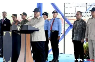 Presiden Prabowo Subianto saat menyampaikan sambutannya pada peresmian SMA Taruna Nusantara Kampus Malang di Provinsi Jawa Timur, Selasa (13/1/2026). Foto: BPMI Setpres