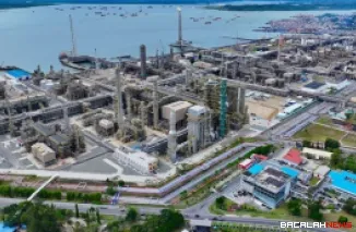Infrastruktur energi terintegrasi Pertamina Refinery Development Master Plan Balikpapan yang diresmikan Presiden Prabowo Subianto di acara yang digelar di Kantor Besar PT Pertamina (Persero) Refinery Unit V, Kota Balikpapan, Provinsi Kalimantan Timur. Dok