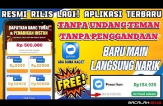 Ilustrasi Aplikasi Penghasil Uang Terbaru. (Foto: Kanal youtube @peluangcuanid)