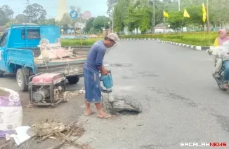 Kerusakan Jalan Manggopoh--Padang Luar Ditangani Pemprov Sumbar Februari Ini