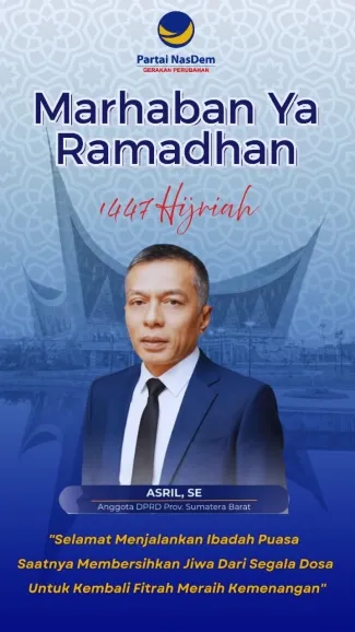 Anggota DPRD Provinsi Sumbar Asril SE