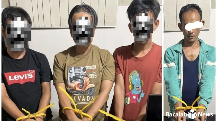 Jaringan Narkoba di Maninjau Terkuak! Polres Agam Sikat 4 Pelaku, Belasan Paket Sabu Disita