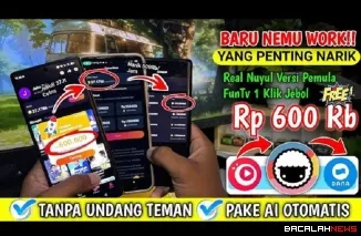 Ilustrasi Aplikasi Penghasil Uang Terbaru. (Foto: Kanal youtube @PenuhinDompet)