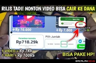 Ilustrasi Aplikasi Penghasil Uang Terbaru. (Foto: Kanal youtube @PenuhinDompet)