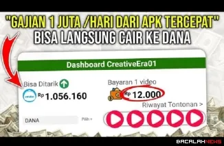 Ilustrasi Aplikasi Penghasil Uang Terbaru. (Foto: Kanal youtube @PenuhinDompet)