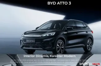 BYD Atto 3, SUV Listrik dengan Range 480 Km dan Harga Mulai Rp390 Jutaan