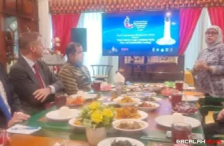 Sekjen Kementerian Luar Negeri Republik Indonesia Deni Abdi memfasilitasi pertemuan antara Pemerintah Kota Bukittinggi dan panitia International Minangkabau Literacy Festival ke-4 dengan para perwakilan negara Eropa