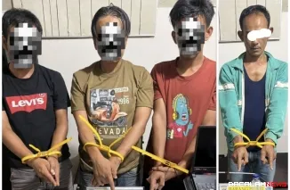 Jaringan Narkoba di Maninjau Terkuak! Polres Agam Sikat 4 Pelaku, Belasan Paket Sabu Disita