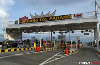 Gerbang tol Padang-Sicincin. (Dok. Hutama Karya)