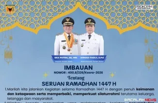 Surat imbauan Pemkab Tanah Datar selama Ramadhan 1447 Hijriah.